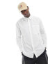 Tommy Jeans relaxed classic shirt in white