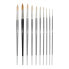 MILAN ´Premium Synthetic´ Round Paintbrush With LonGr Handle Series 612 No. 16