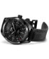 ფოტო #6 პროდუქტის Men's Swiss Automatic Khaki Field Black Rubber Strap Watch 42mm H70695735