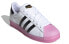 Фото #4 товара Кеды adidas Originals Superstar бело-черно-фиолетовые