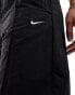 Nike Trend woven baggy parachute pants in black