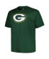 Фото #3 товара Men's Jordan Love Green Green Bay Packers Big and Tall Player Name and Number T-shirt