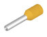 Фото #2 товара Weidmüller H1.0/14 GE BD GSP - Pin terminal - Straight - Metallic - Yellow - 1 mm² - 1.4 cm - 1 cm