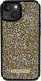 Guess Guess GUHCP15SPFGSBSD iPhone 15 6.1" żółty/yellow hardcase Rhinestone Metal Logo