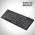 Фото #2 товара Perixx 11566 - Full-size (100%) - USB - Membrane - QWERTY - LED - Black