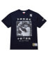 Фото #4 товара Men's Derek Jeter Navy New York Yankees Cooperstown Collection Heavyweight Premium Player Vintage-like Logo T-Shirt