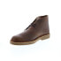Фото #4 товара Clarks Desert Boot 2 26155498 Mens Brown Wide Leather Lace Up Chukkas Boots 9.5