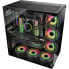 Inter-Tech C-701 Panorama - Full Tower - PC - Black - ATX - ITX - micro ATX - Metal - Tempered glass - 13 cm