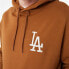 Толстовка мужская New Era League Essentials LA Dodgers Охра M - фото #5