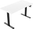 Фото #2 товара Euroseats Hand Crank Sit-Stand Desk 120x80 Black/White