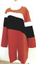 Фото #3 товара Alfani Colorless Long Sleeve Color Block Jacket Red White Black Plus XXL