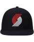 Фото #2 товара Men's Black Portland Trail Blazers Ground 2.0 Snapback Hat