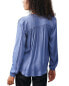 Фото #2 товара Bella Dahl Smocked Button Down Shirt Women's Xs