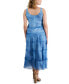 Фото #2 товара Платье без рукавов многоярусное Jones New York Petite