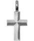 ფოტო #1 პროდუქტის Mini Cross Charm Pendant in Sterling Silver
