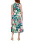 Фото #2 товара Платье для женщин Donna Ricco безрукавка с имитацией высокого воротника