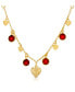 Фото #1 товара 2028 channels with Hearts Drop Necklace