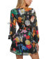 ფოტო #4 პროდუქტის Women's Farrah Long Sleeve Mini Dress With Removable Long Skirt