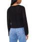 ფოტო #2 პროდუქტის Women's Flare-Sleeve Mesh-Stitch Sweater