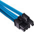 Фото #2 товара Corsair Premium Sleeved Netzteil Pro-Kabel-Set Typ4 (Generation 4-Serie) Weiß/Schwarz