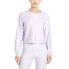 Puma Studio Yogini Trend Crew Neck Sweatshirt Womens Purple 52158617