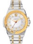Фото #1 товара Versace VEDY00519 Chain Reaction men`s watch 46mm 5ATM