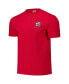 ფოტო #2 პროდუქტის Men's and Women's Red Maryland Terrapins Hyper Local Flag Wave T-Shirt