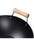 Фото #7 товара Professional Series Cast Iron Wok with Maple Handle, 14"