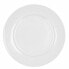 Flat plate Bidasoa Glacial Ala Ancha Ceramic White Ø 30 cm (Pack 4x)