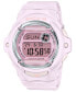 ფოტო #1 პროდუქტის Women's Digital Pink Resin Strap Watch 42.6mm