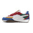 Фото #3 товара Puma Blktop Rider Multicolor Lace Up Mens Multi, White Sneakers Casual Shoes 39