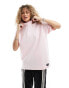 Dr Denim Rylie oversized fit t-shirt in soft pink Sanftrosa, S - фото #1