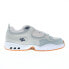 Фото #2 товара DC Kalis OG Cafe ADYS100750-LGR Mens Gray Leather Skate Sneakers Shoes