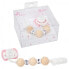 Фото #2 товара MUÑECAS ARIAS Pink Pacifier Set C/Ball Chain And Clamp Doll