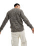 Фото #7 товара Jack & Jones Essentials ribbed jumper in grey marl