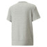 Фото #2 товара Puma Pivot Cut Off Pullover Crew Neck Short Sleeve T-Shirt Mens Grey Casual Tops