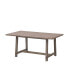 CLOSEOUT! Max Meadows Laminate Trestle Rectangular Dining Table