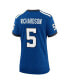 Фото #2 товара Women's Anthony Richardson Blue Indianapolis Colts Player Jersey