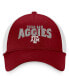 Фото #4 товара Men's Maroon, White Texas A&M Aggies Breakout Trucker Snapback Hat