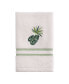 Фото #1 товара Viva Palm Embroidered Cotton Fingertip Towel, 11" x 18"
