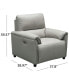Фото #9 товара Tami Leather Power Recliner with Power Headrest