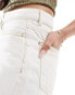 Фото #2 товара Mango denim mom shorts in white