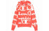 Фото #1 товара Толстовка Champion с полной печатью логотипа и капюшоном, регулярный крой, мужская, оранжевая.