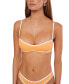 ფოტო #1 პროდუქტის Women's Sport Colorblocked Bikini Top