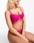 Фото #8 товара ASOS DESIGN Fuller Bust Laylani strappy underwire bra in cerise