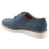 Фото #5 товара Softwalk Willis S1811-421 Womens Blue Narrow Nubuck Oxford Flats Shoes