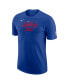 Men's Blue Philadelphia 76ers 2022/23 City Edition Essential Warmup T-shirt