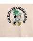 Фото #3 товара Trendy Plus Size Disney Minnie Mouse Green is Gorgeous Graphic T-shirt