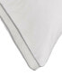 Soft Plush Luxurious 100% Cotton Mesh Gusseted Gel Fiber Stomach Sleeper Pillow - Standard