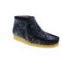 Фото #3 товара Clarks Wallabee Boot 26162546 Mens Blue Suede Lace Up Chukkas Boots